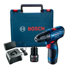 BOSCH - Taladro Atornillador GSR 120 12v + Baterias + Maleta