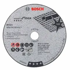 BOSCH - Disco Abrasivo de Corte Inoxidable 76mm