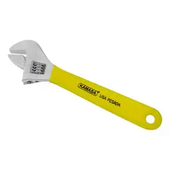 KAMASA - Llave Francesa 8 M/Amarillo KM442