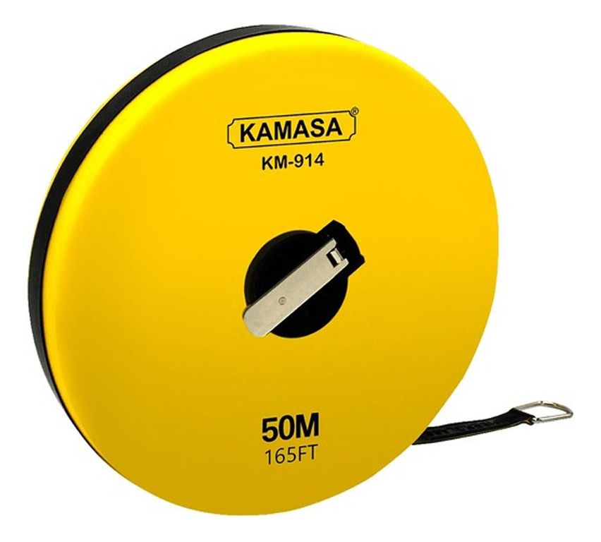 Cinta Plástica para Medir 50M/165Ft KM914
