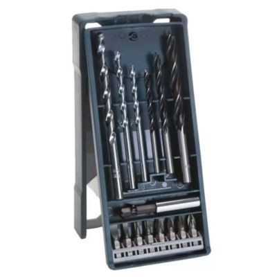 Set de 15 piezas X-Line Madera / Concreto / brocas + puntas