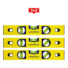 GOODYEAR - Nivel Magnético Imantado 300 mm CRV 3X2