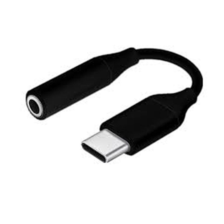 Adaptador para Samsung Tipo c a Jack Audio 35mm negro