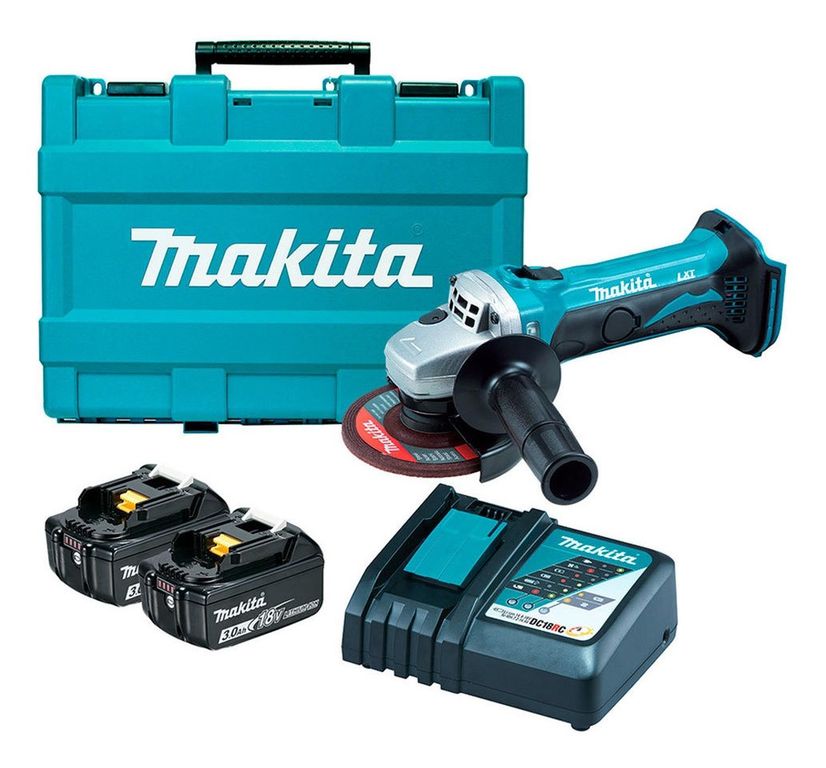 Amoladora Esmeril DGA452RFE 18V 5" Kit 2x3.0Ah