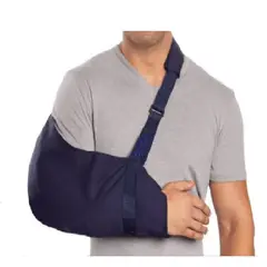 GENERICO - Cabestrillo adulto azul lado derecho Talla L