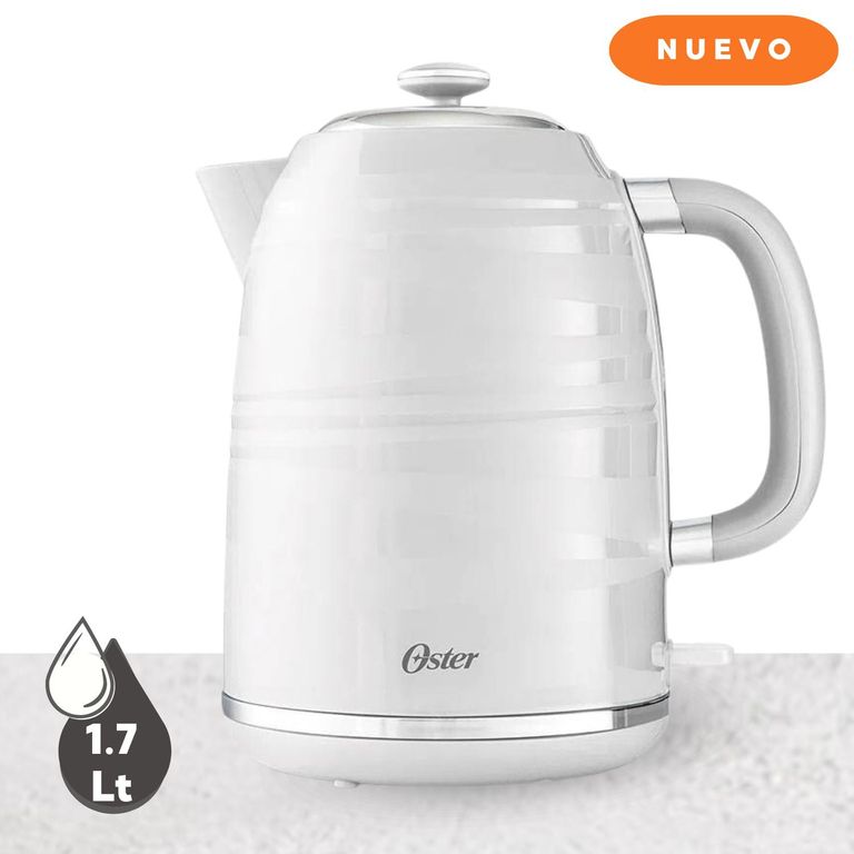 Hervidor eléctrico Oster® blanco 1.7 L