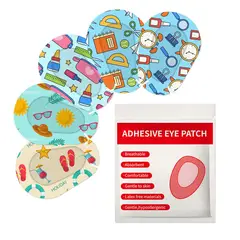 GENERICO - 30 Parches Oculares Para Niño Ojo Perezozo Ambliopía C/Celeste