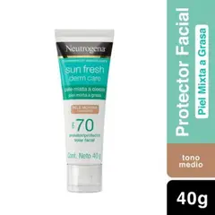 NEUTROGENA - Protector Sun Fresh Piel Morena Fps 70 40Grs