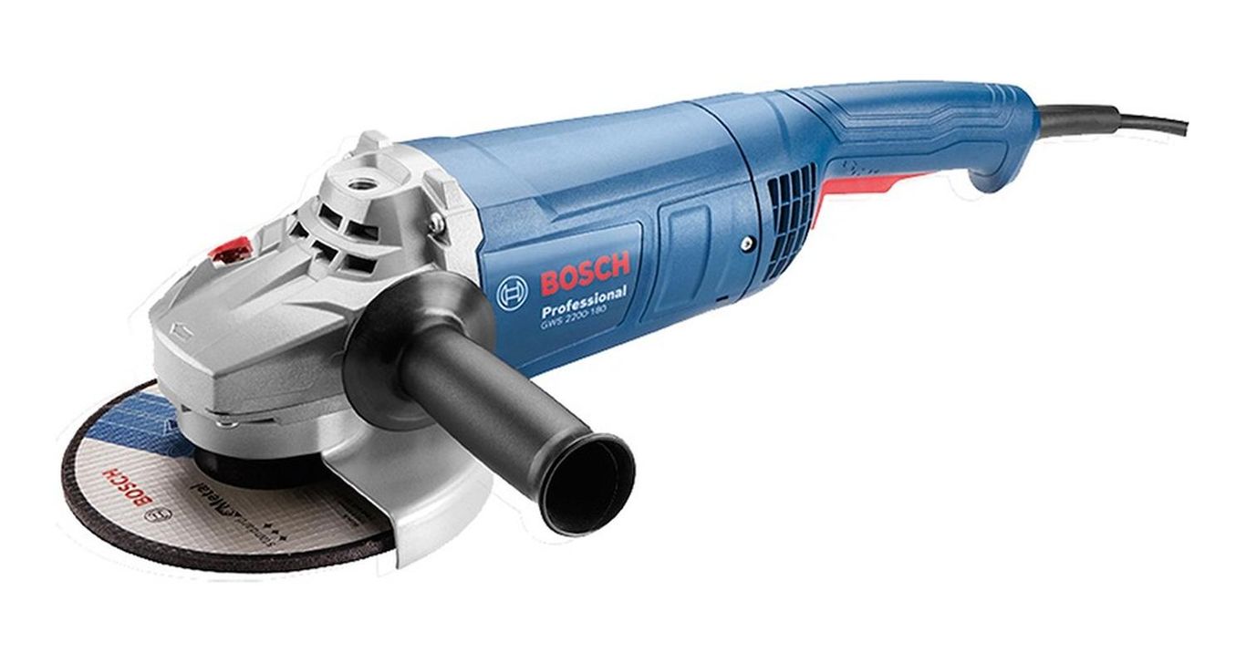Amoladora Esmeril GWS 2200-180 Tricontrol 2200w 7 Pulg