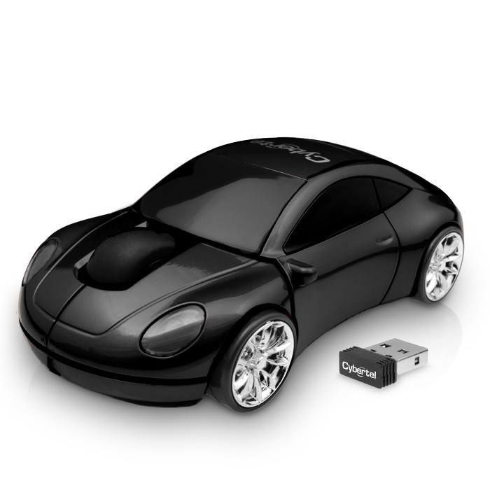 Mouse inalámbrico diseño de carro