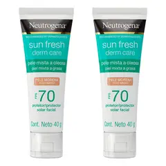 NEUTROGENA - Bloqueador Sun Fresh Fps 70 Piel Morena 40Ml