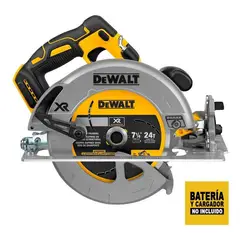 DEWALT - Sierra Circular 20v Max 7 1/4" Brushless Sin Bat