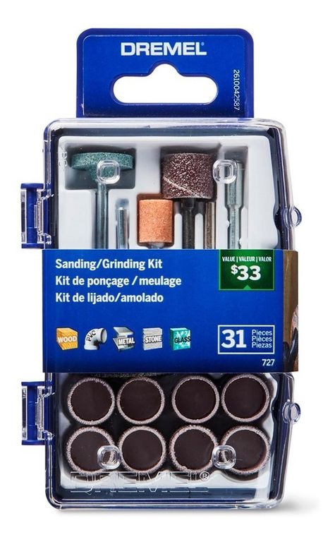 Micro Kit de accesorios para Lijado/Amolado 727