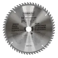 KAMASA - Disco Sierra para Madera 10 60 Dientes KM263
