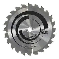 Bosch - Disco Sierra Circular 7-1/4"X 24D Multimaterial