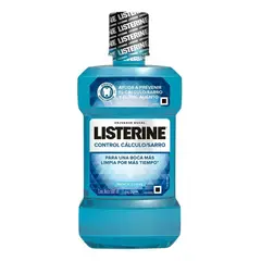 LISTERINE - Enjuague Bucal Control Sarro Menta Suave 500ml