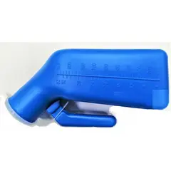 GENERICO - Urinario portátil de plástico hombre azul
