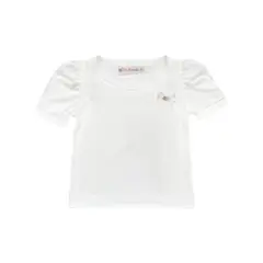 KIDS MASHMELO - POLO NIÑA RIB CON RECOGIDO EN MANGAS