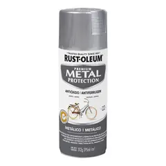 RUST OLEUM - Aerosol anticorrosivo metal protection metálico plata 312g