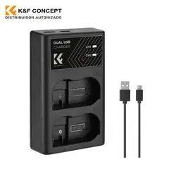 K&F CONCEPT - CARGADOR EN-EL15
