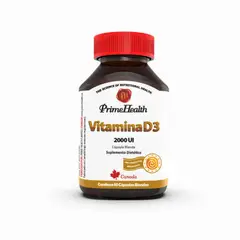GENERICO - Vitamina D3 x 2000 IU x 60 cápsulas - Prime Health