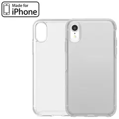 GENERICO - Space Clear Case Iphone XS Max Con Marca