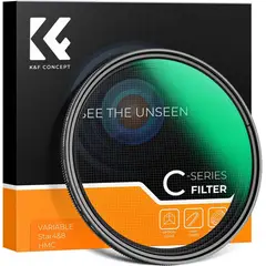 GENERICO - Filtro KYF Concept Estrella 4-8 Puntos 58mm