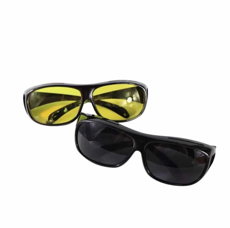 Lentes de Manejo 2x Nocturno y Diurno HD para Motos Autos Camionetas