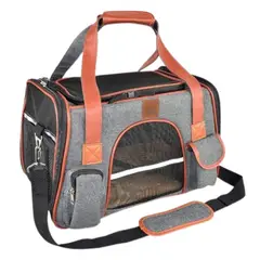 GENERICO - Maletín de Viaje para Mascotas Gris