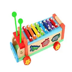 GENERICO - Juguete Bus Xilófono con Animales