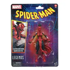 MARVEL - Legends Retro Spider-Man Daredevil Elektra Natchios