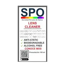 GENERICO - ☀️ SPO Limpiador de Monturas y Lunas SPRAY 100 ML