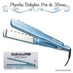 Babyliss Pro - Plancha Alisadora Nano Titanium 38mm 1 1/2" - 450°F