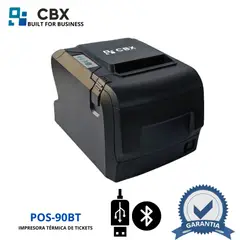 CBX - Impresora ticketera Termica negro Pos-90BT Cortador Automático Usb