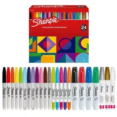 SHARPIE - Marcador Permanente Varios Tipos 24UND 2174196