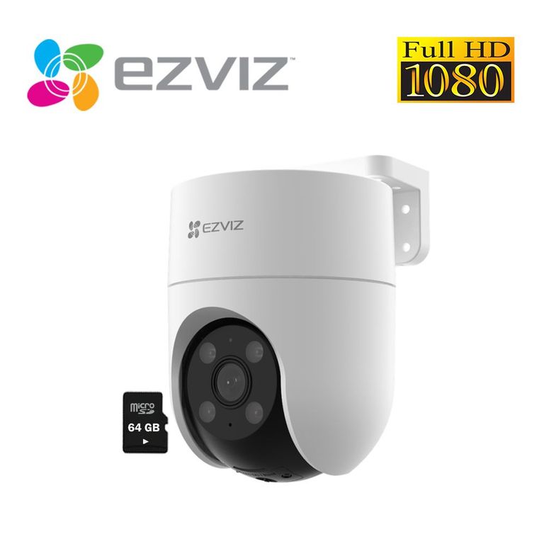 Cámara Seguridad Wifi H8C Full Hd 2Mp Gira 360 Micro SD 64GB