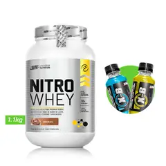 UNIVERSE NUTRITION - NITRO WHEY 1.1 KG PROTEINA UN CHOCOLATE+ REGALOS