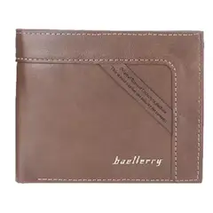 BAELLERRY - Billetera de Cuero Vegano PU de Diseño Clásico DR075