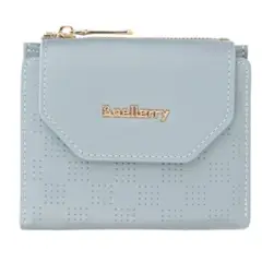 BAELLERRY - Billetera de cuero vegano PU para dama N2357