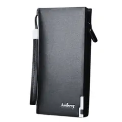 BAELLERRY - Billetera de cuero vegano PU Ejecutiva SW002_.