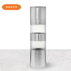 TRAMONTINA - Molinillo Doble De Acero Inoxidable Molino De Cerámica