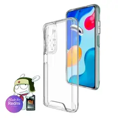 GENERICO - Space Clear Case Redmi NOTE 11 Pro Con Marca