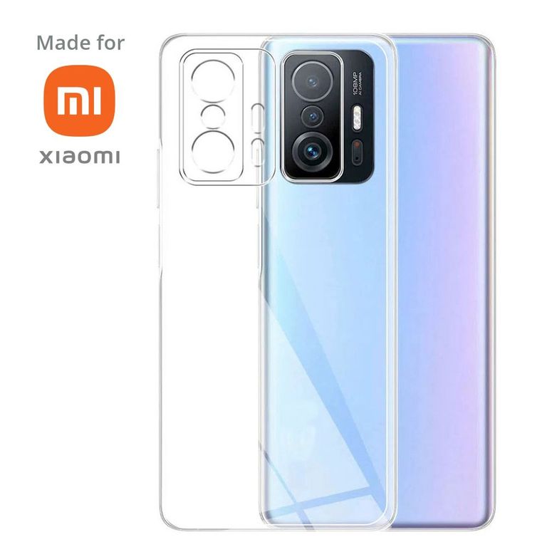 Space Clear Case Xiaomi Mi 11T Con Marca