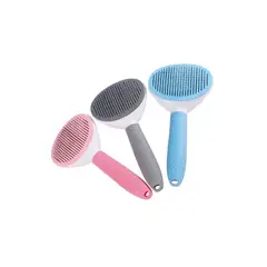 OTTOWARE - PEINE MASCOTA CON BOTON REMOVEDOR DE PELO