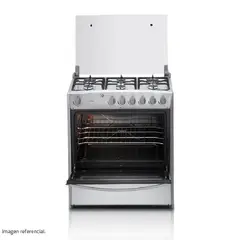 INDURAMA - COCINA DE PIE A GAS 6 HORNILLAS CROMA - CATALUÑA