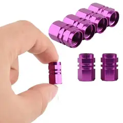 GENERICO - Tapa De Válvula Para Llantas Universal Lila