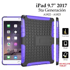 GENERICO - Funda Armor Anti Gopes para iPad 9.7 5ta A1822 A1823 Case Protector