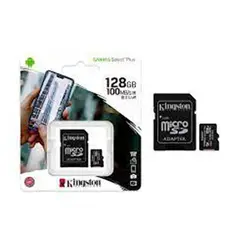 KINGSTON - Micro SD 128GB Memoria Clase 10