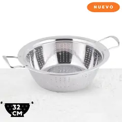 GENERICO - Colador de Acero inoxidable n32