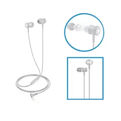 HAVIT - Audífono E303P con Micrófono Blanco